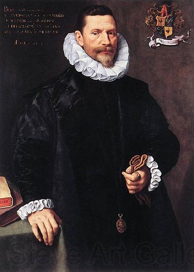 Frans Pourbus Portrait of Petrus Ricardus